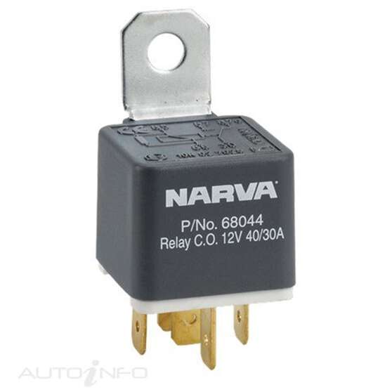 RELAY 12V 5 PIN 40/30A DIODE, , scanz_hi-res