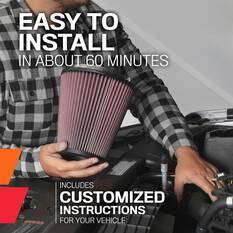 57S-9501 K&N PERFORMANCE AIR INTAKE SYSTEM, , scanz_hi-res