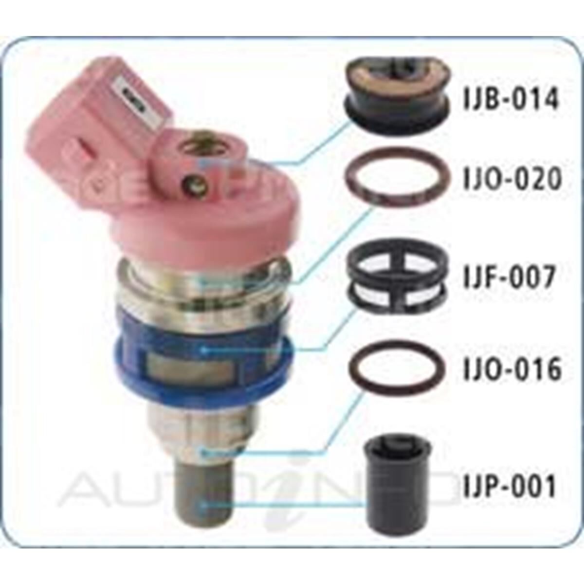 FUEL INJECTOR SERVICE KIT, , scanz_hi-res