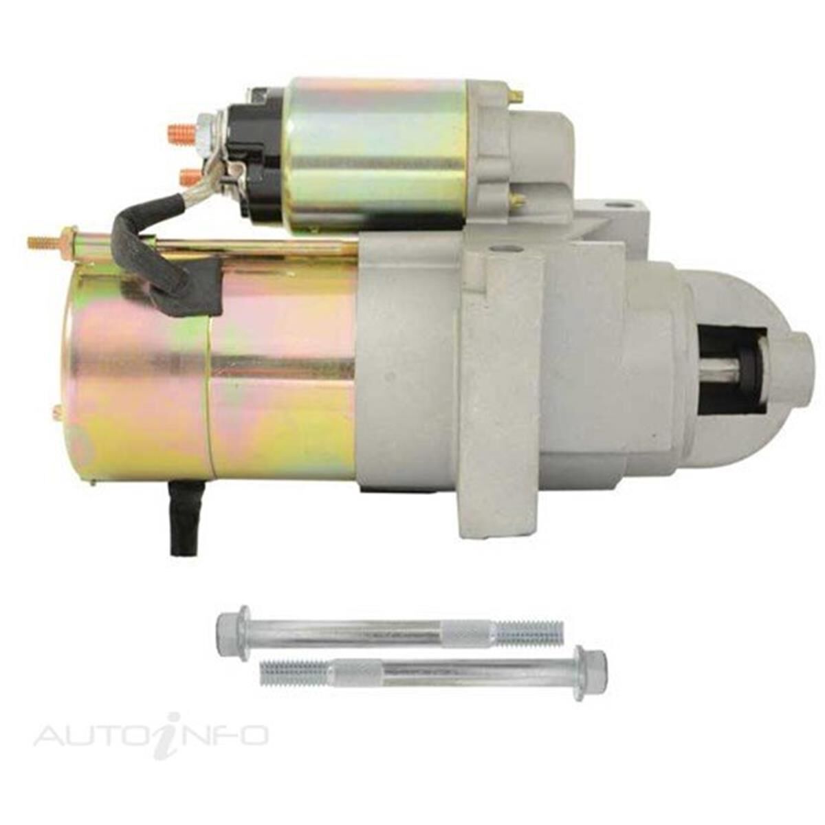 STR MTR 12V 1.7KW 11TH CW GM CHEVY V8 OFFSET MT., , scanz_hi-res