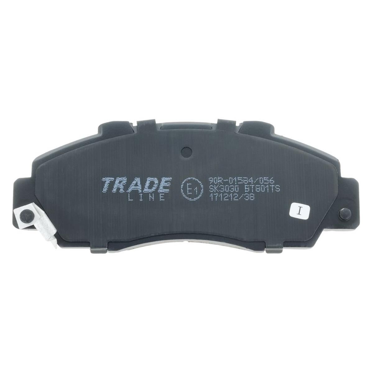 TRADE-LINE BRAKE PAD FRONT SET ACCORD CIVIC CRV HRV INTEGRA LEGEND ODYSSEY PRELUDE  DB1206, , scanz_hi-res
