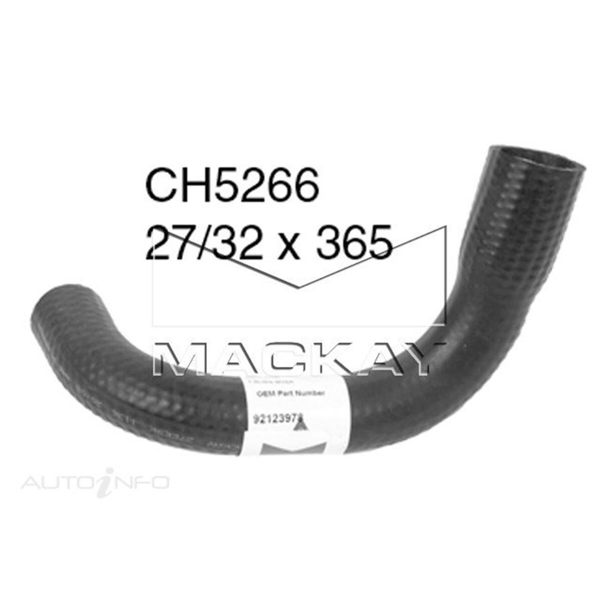 RADIATOR UPPER HOSE  - HOLDEN CRUZE YG - 1.5L I4  PETROL - MANUAL & AUTO, , scanz_hi-res