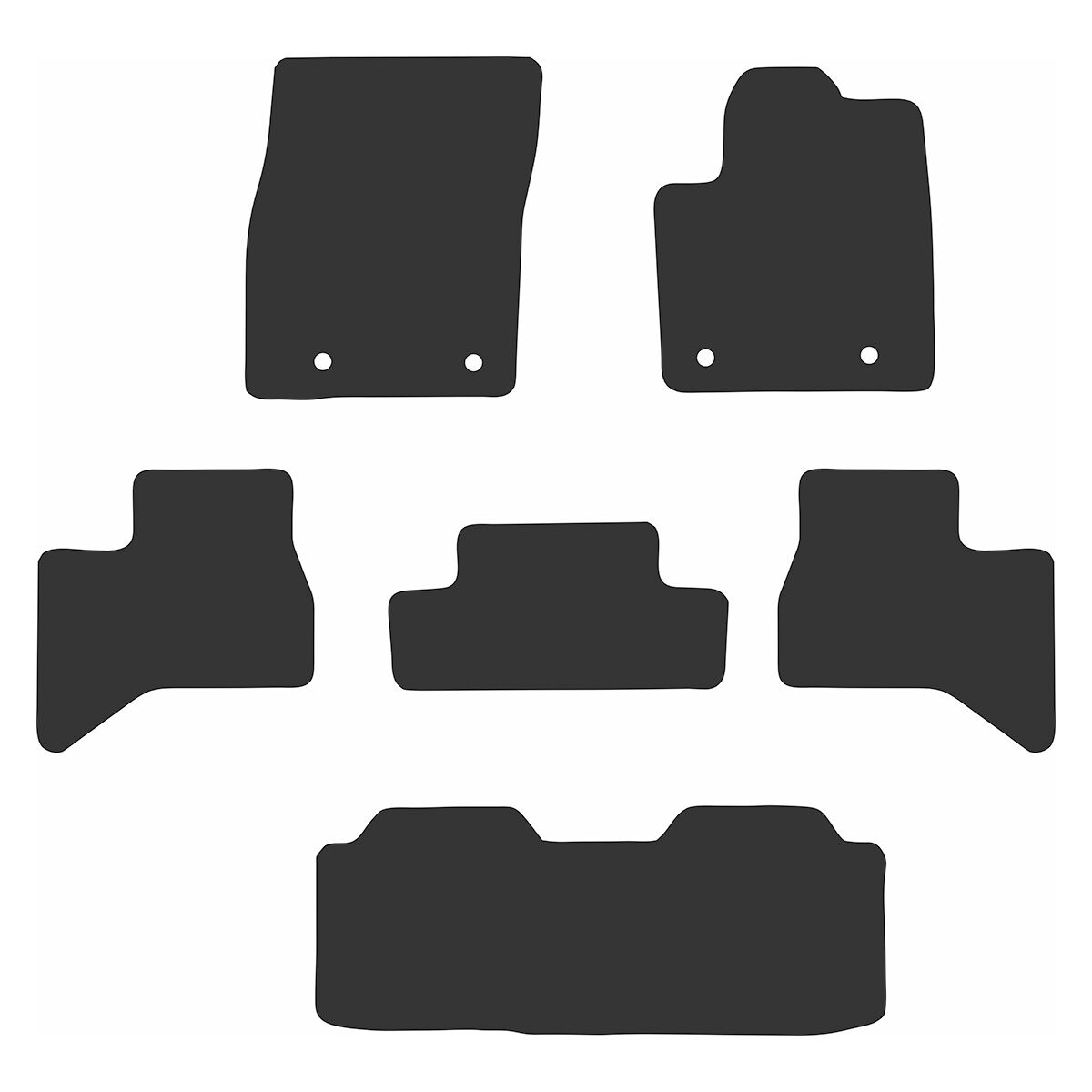 EXECUTIVE RUBBER CAR MATS FOR LEXUS LBX 4WD 2024 ONWARDS, , scanz_hi-res