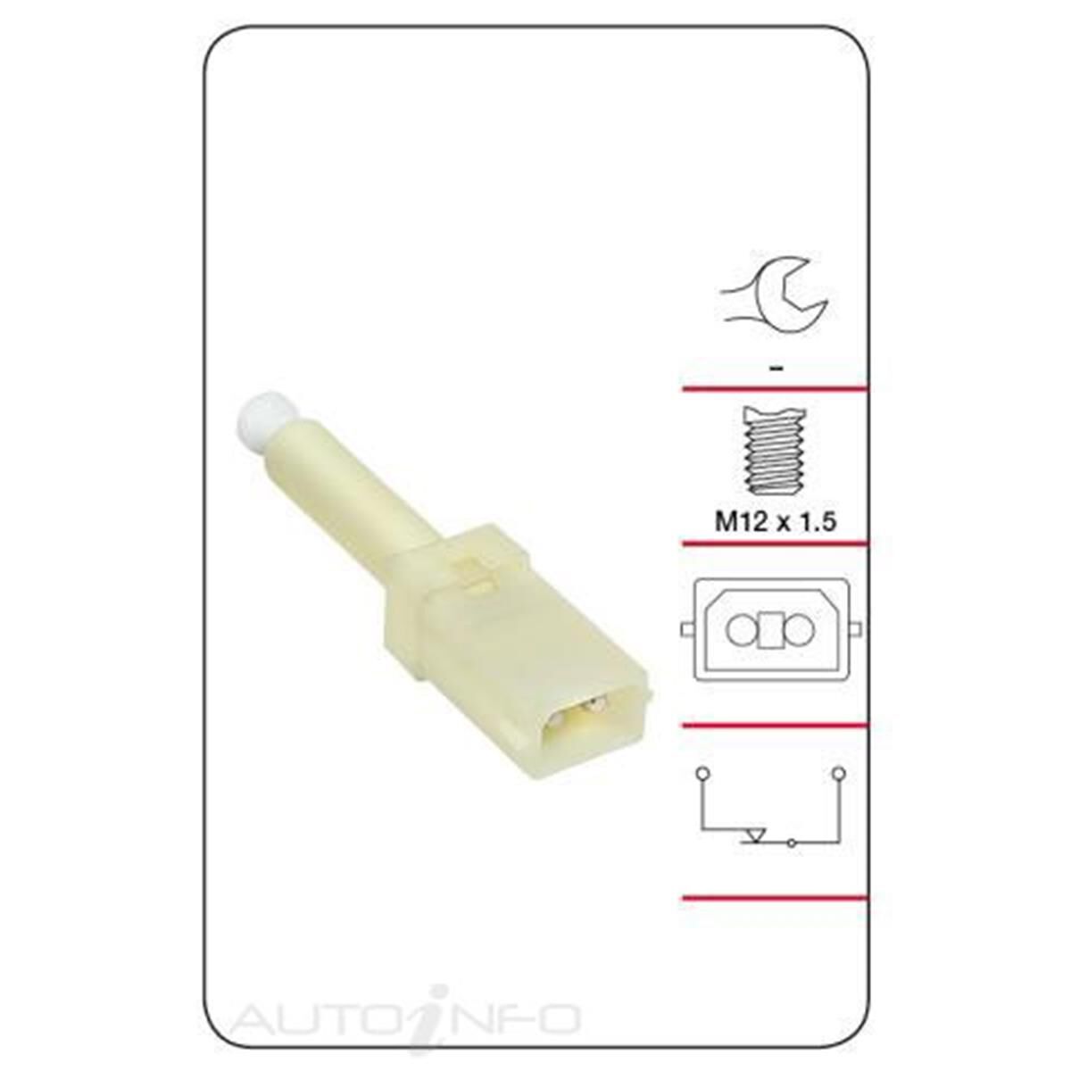 (TBS1087) BRAKE LIGHT SWITCH, , scanz_hi-res