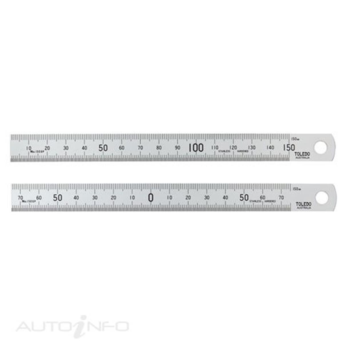 TOLEDO S/STEEL RULE 150MM, , scanz_hi-res