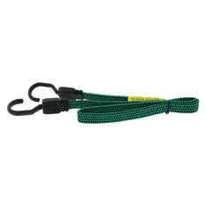 FAT BUNGEE STRAP 100CM GREEN TIE DOWN NON SCRATCH HOOK, , scanz_hi-res