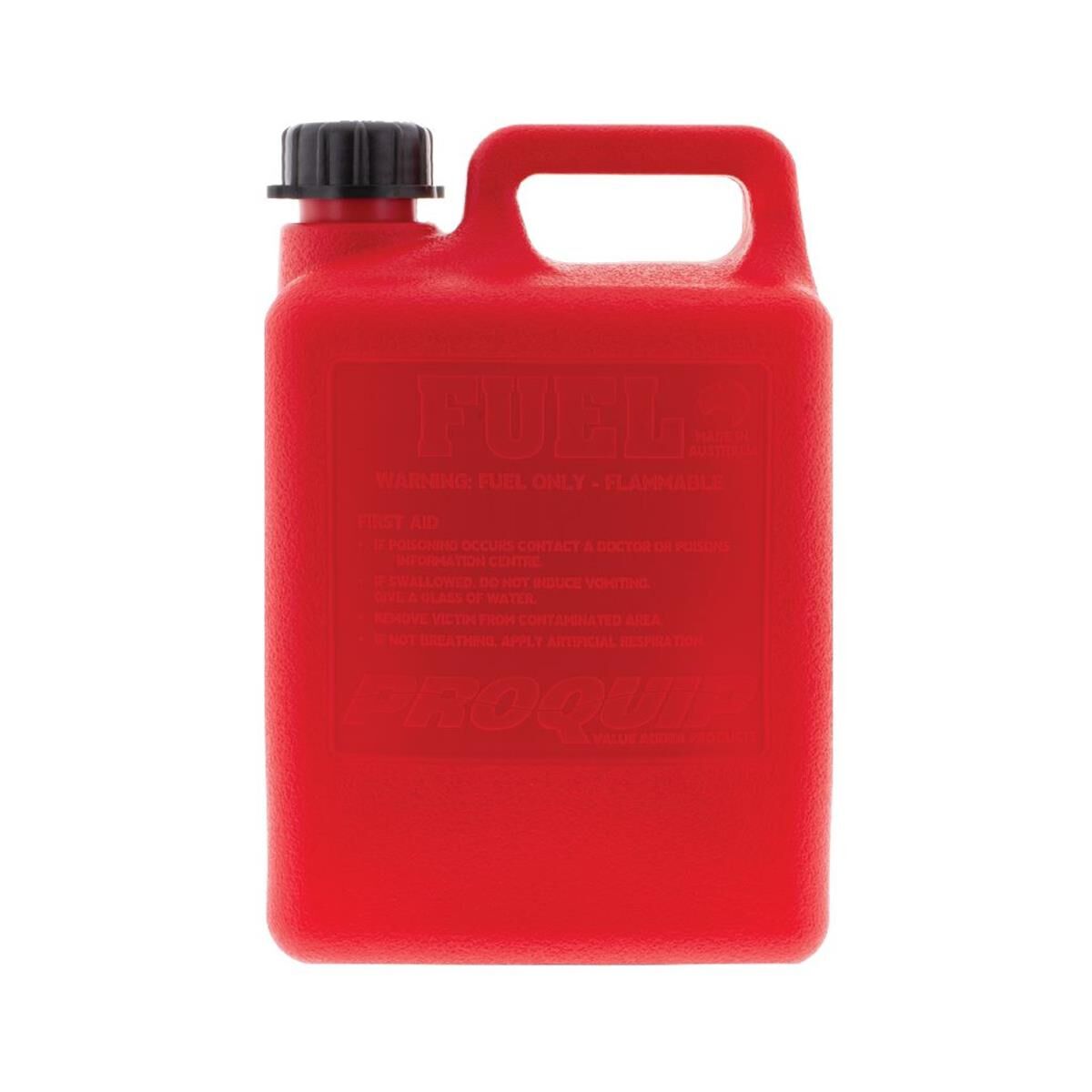 5LT PLASTIC HANDY FUEL CAN RED WITH POURER ALL TYPE OF FUEL, , scanz_hi-res
