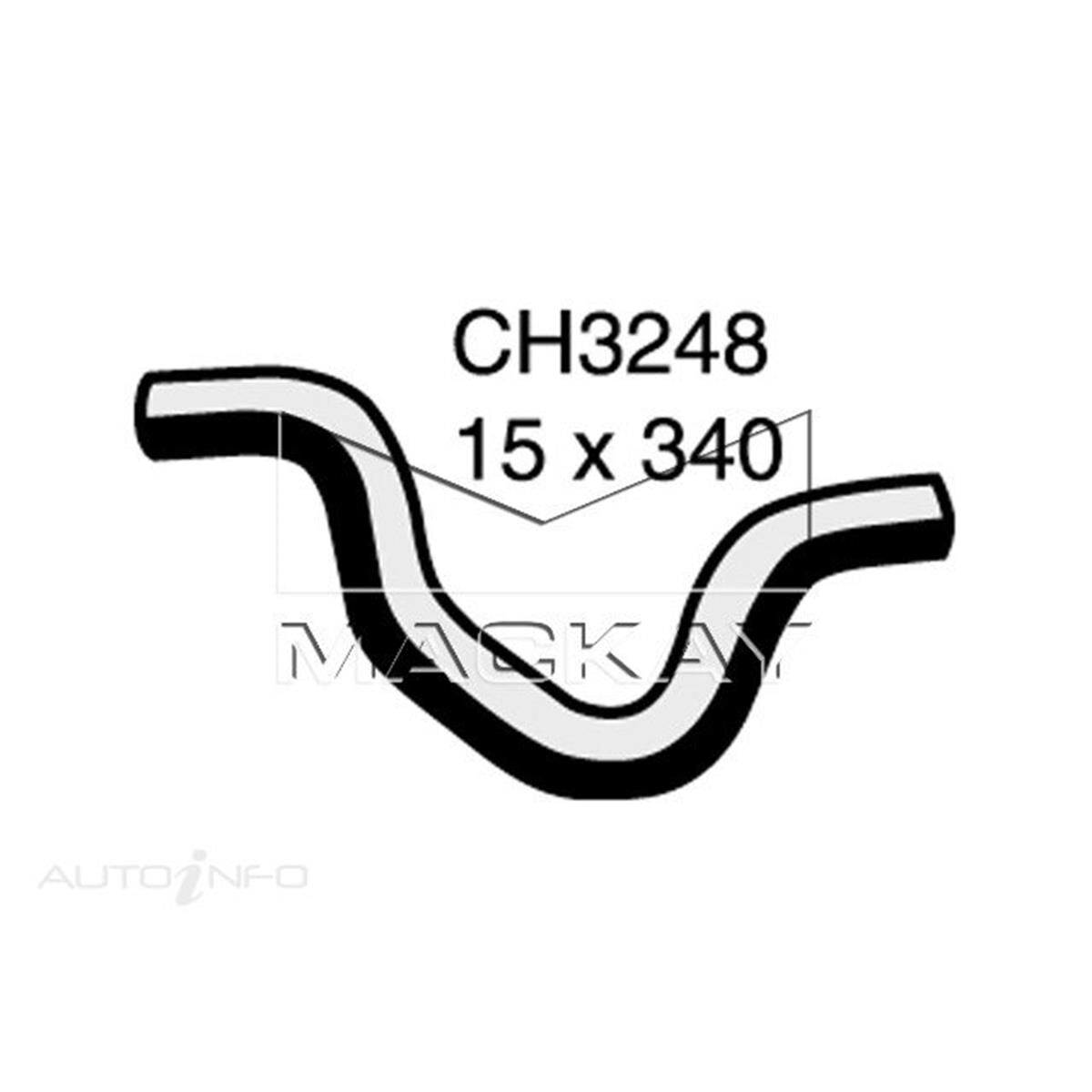 HEATER HOSE  - MITSUBISHI LANCER CB - 1.5L I4  PETROL - MANUAL & AUTO, , scanz_hi-res