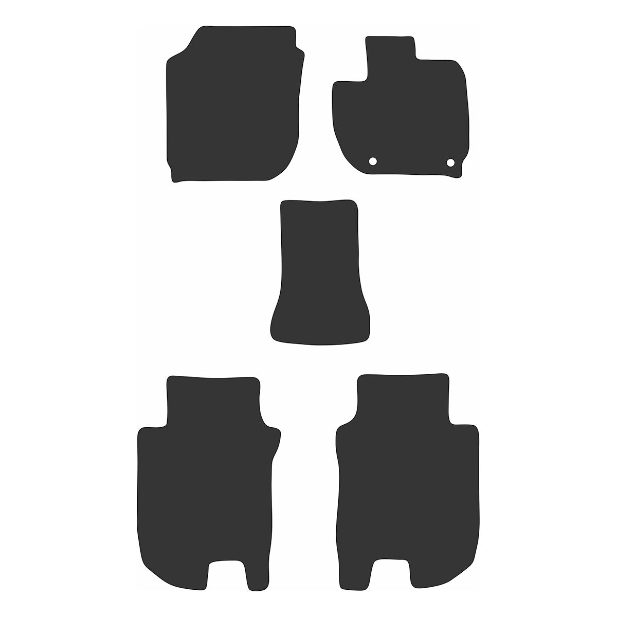 EXECUTIVE RUBBER CAR MATS FOR HONDA HR-V (2ND GEN) 2015-2021, , scanz_hi-res