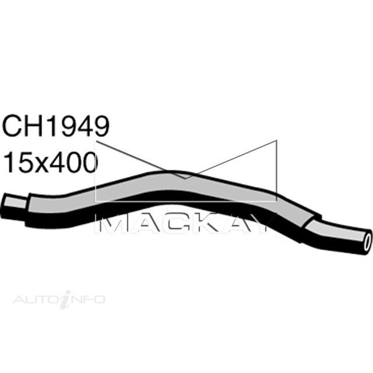 HEATER HOSE  - MAZDA 626 GE - 2.5L V6  PETROL - MANUAL & AUTO, , scanz_hi-res