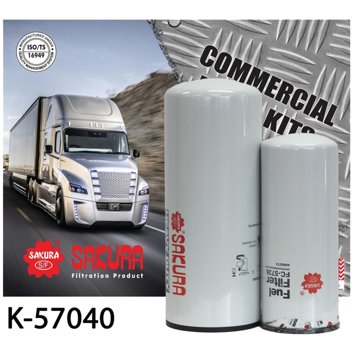 TRUCK FILTER KIT CUMMINS ISX EGR, , scanz_hi-res