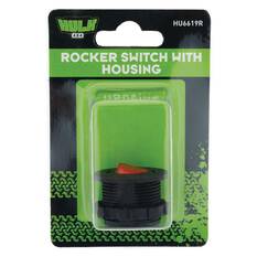 ROCKER SWITCH RED LED 12V T/S FLUSH & SURFACE MOUNT HOUSINGS 12V ONLY 16a, , scanz_hi-res
