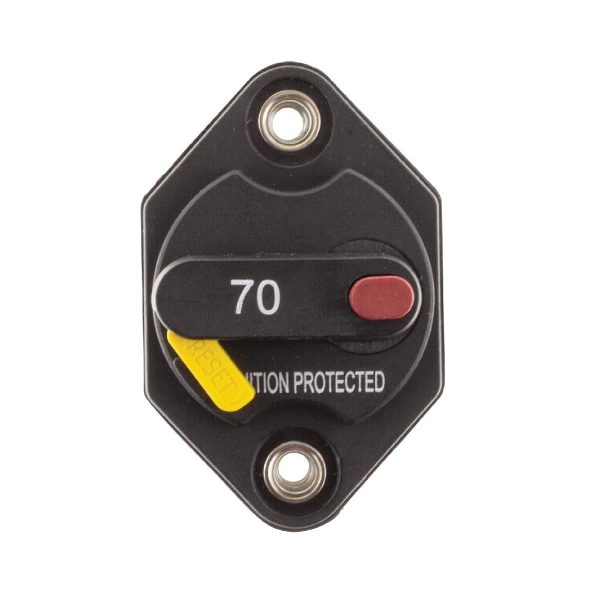 CIRCUIT BREAKER TYPElll 70AMP MANUAL RESET PANEL MOUNT                         JAYLEC, , scanz_hi-res