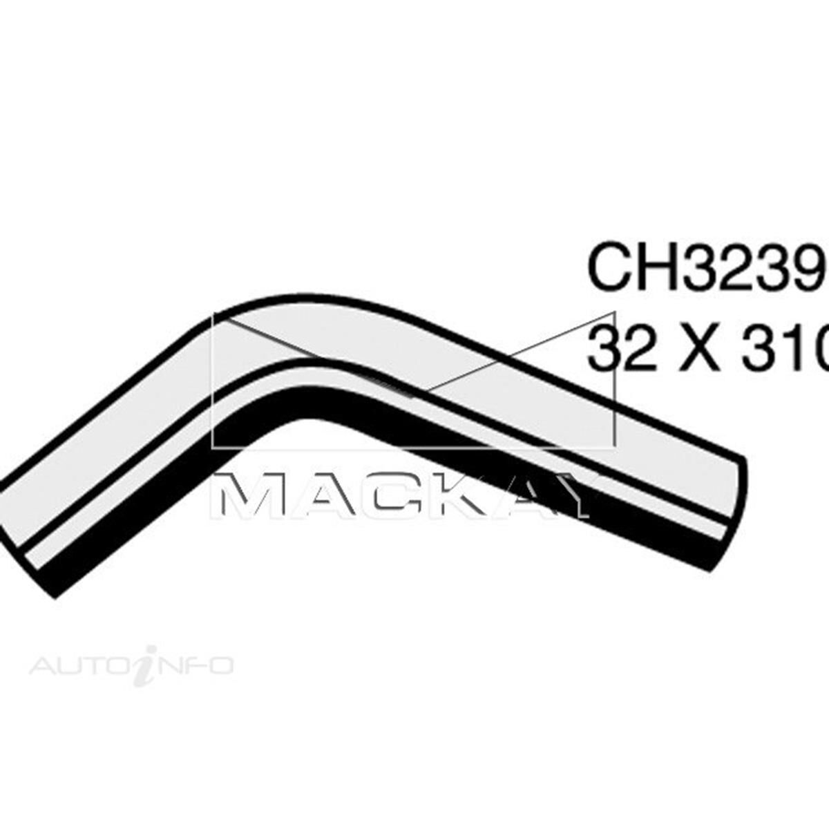 RADIATOR UPPER HOSE  - NISSAN LAUREL C33 - 2.8L I6  DIESEL - MANUAL & AUTO, , scanz_hi-res
