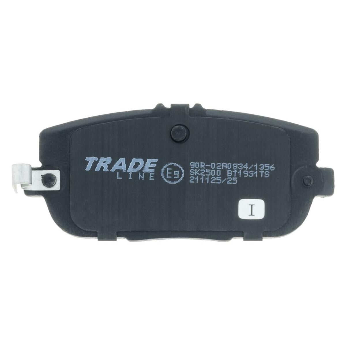 TRADELINE BRAKE PAD SET REAR MAZDA MX-5 (NC) 2D 1.8 2006- DB2064, , scanz_hi-res