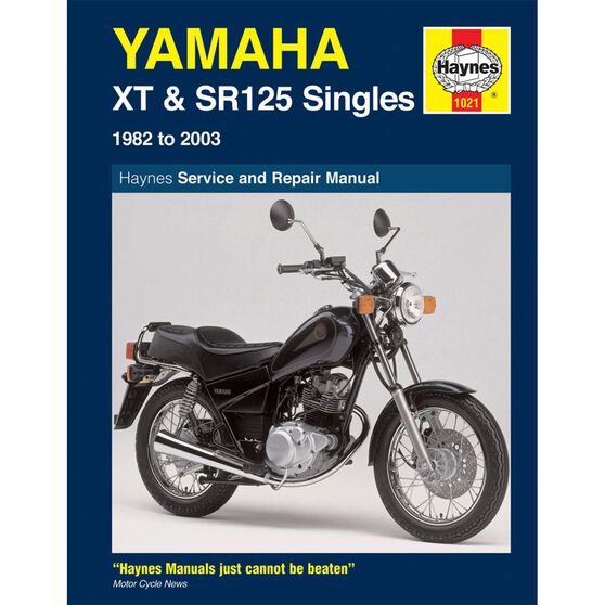 YAMAHA XT & SR125 1982 - 2003,, , scanz_hi-res