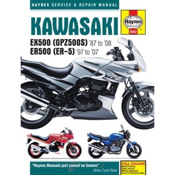 KAWASAKI EX500 (GPZ500S) & ER500 (ER-5), , scanz_hi-res