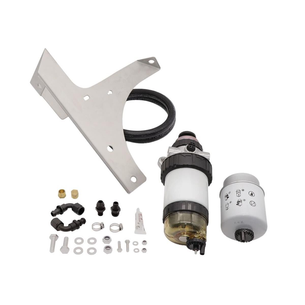 FILTER GUARD PRE FILTER DIESEL FUEL KIT MITSUBISHI TRITON  CHALLENGER ML MN PB 4D56T, , scanz_hi-res