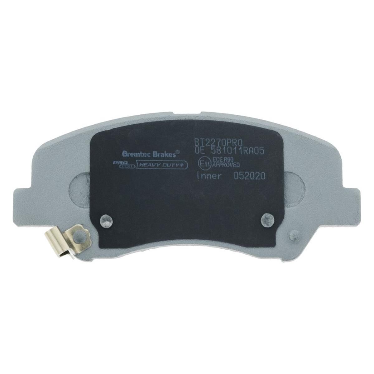 PRO-LINE BRAKE PADS SET KIA RIO III UB 1.4, 1.6 2011- DB2272, , scanz_hi-res