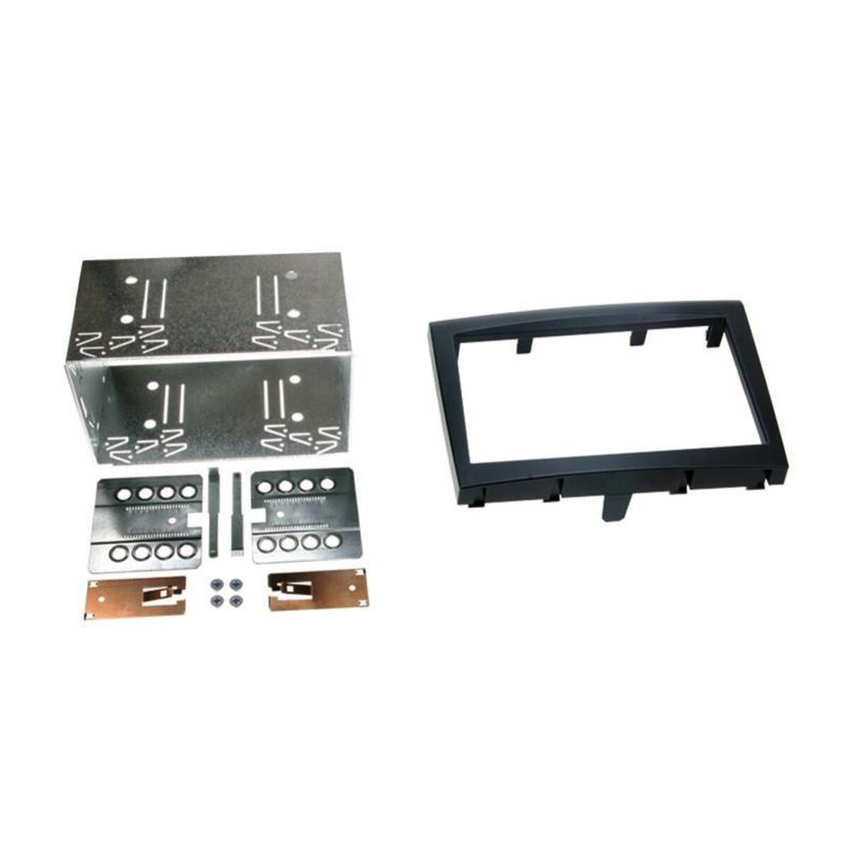 DOUBLE DIN FACIA FOR PORSCHE BLACK, , scanz_hi-res