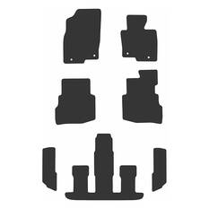 LUXURY CARPET CAR MATS FOR MAZDA CX-8 (1ST GEN 6 SEAT) 2018 ONWARDS, , scanz_hi-res