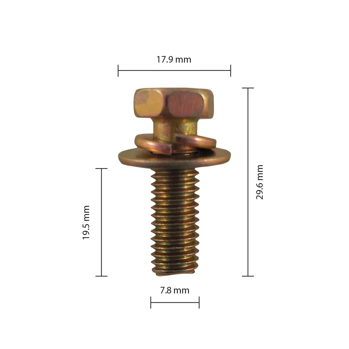 Universal SEM Bolt M8 x 20mm - pack of 25 bolts, , scanz_hi-res