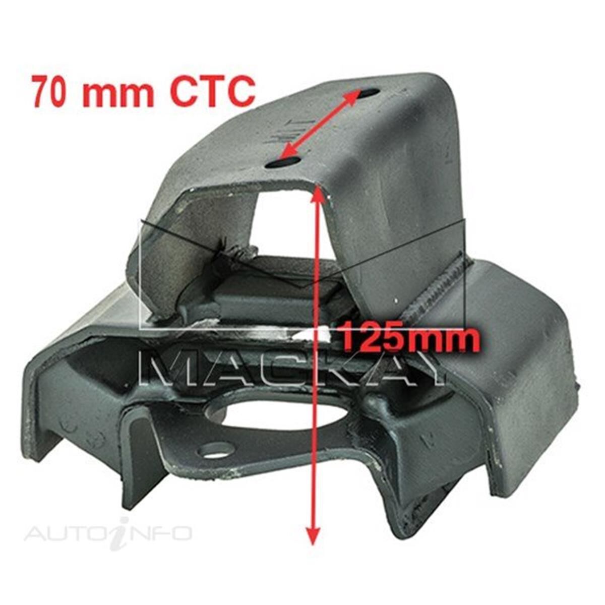 ENGINE MOUNT REAR - MITSUBISHI TRITON MK - 3.0L V6  PETROL - MANUAL, , scanz_hi-res
