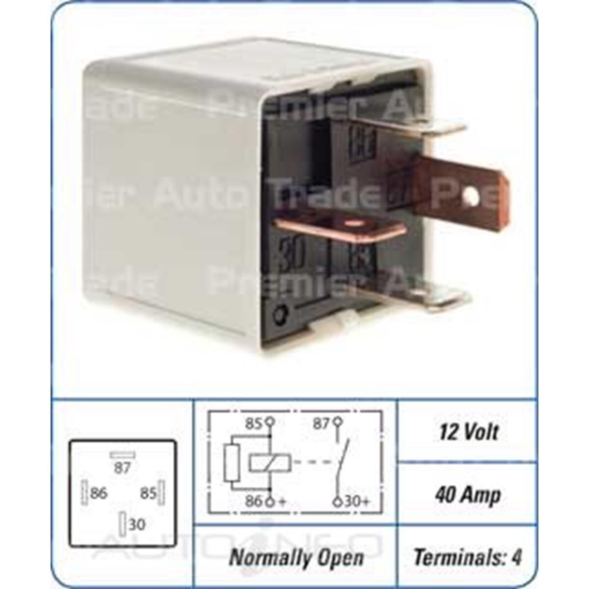 RELAY 12V 40AMP, , scanz_hi-res