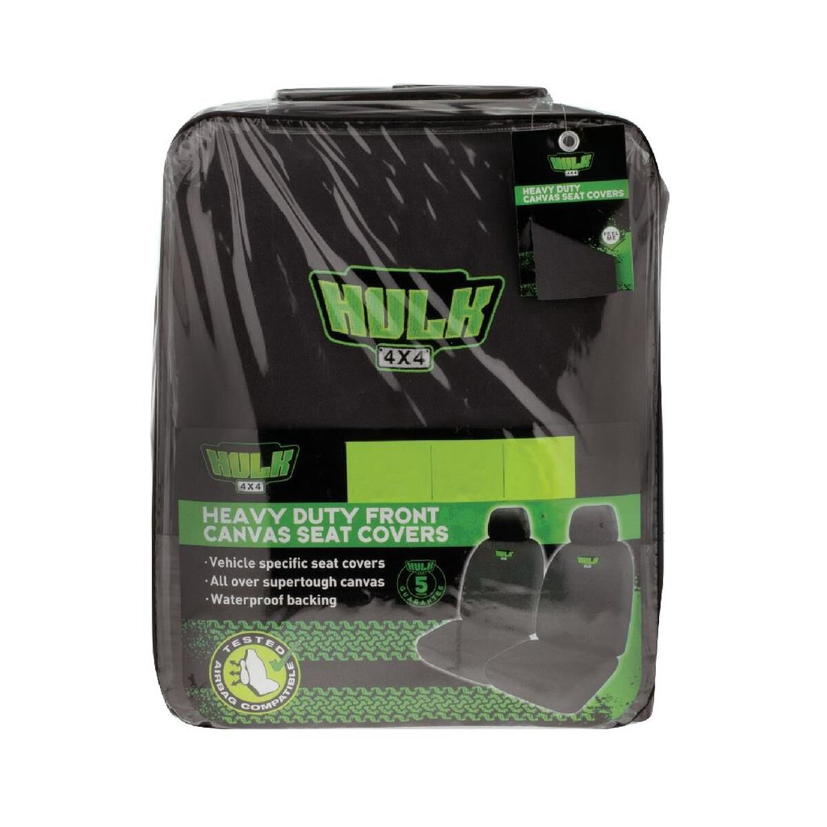 HD CANVAS SEAT COVERS NISSAN NAVARA NP300 06/15> FRONTS, , scanz_hi-res