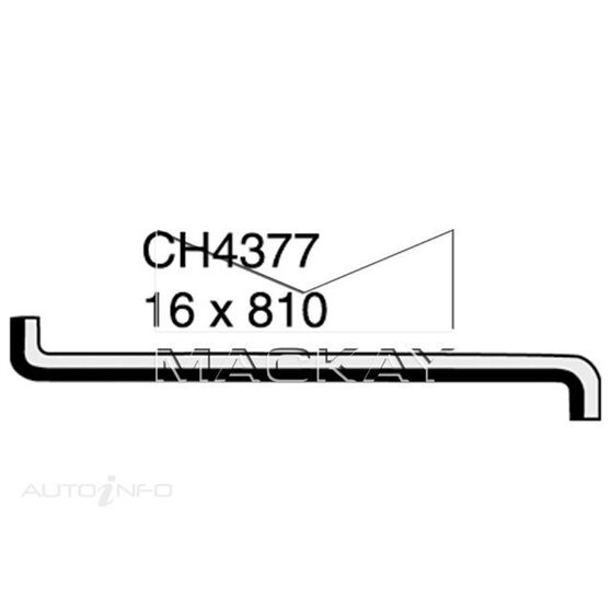 HEATER HOSE HOLDEN HT  307 C.I.D.  INLET (SUITS WITH FAN)*, , scanz_hi-res