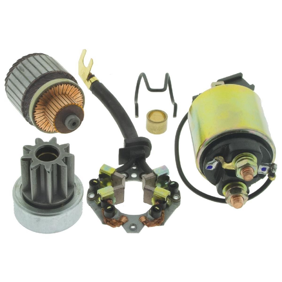 REPAIR KIT S114-870 NISSAN PATROL TB42 ARMATURE SOLENOID BRUSH HOLDER  DRIVE, , scanz_hi-res