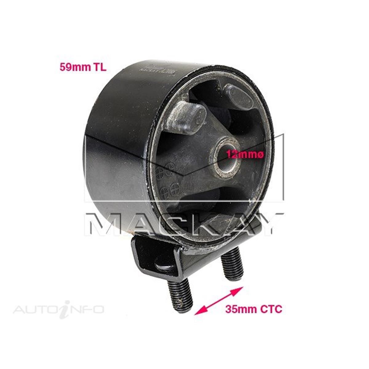 ENGINE MOUNT FRONT - FORD LASER KH - 1.6L I4  PETROL - MANUAL & AUTO, , scanz_hi-res