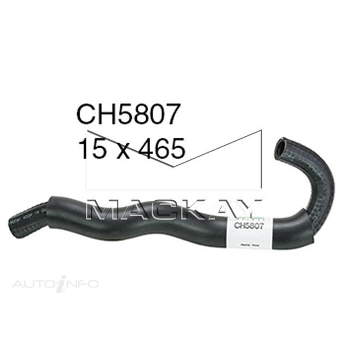 HEATER HOSE HOLDEN COMMODORE / CALAIS / MONARO / STATESMAN / CAPRICE VE / WM 3.6L (LWR) V6 24V DOHC VVT DEDICATED LPG VAPOUR INJECTION SUITS MY12 DEDICATED LPG (LWR)*, , scanz_hi-res