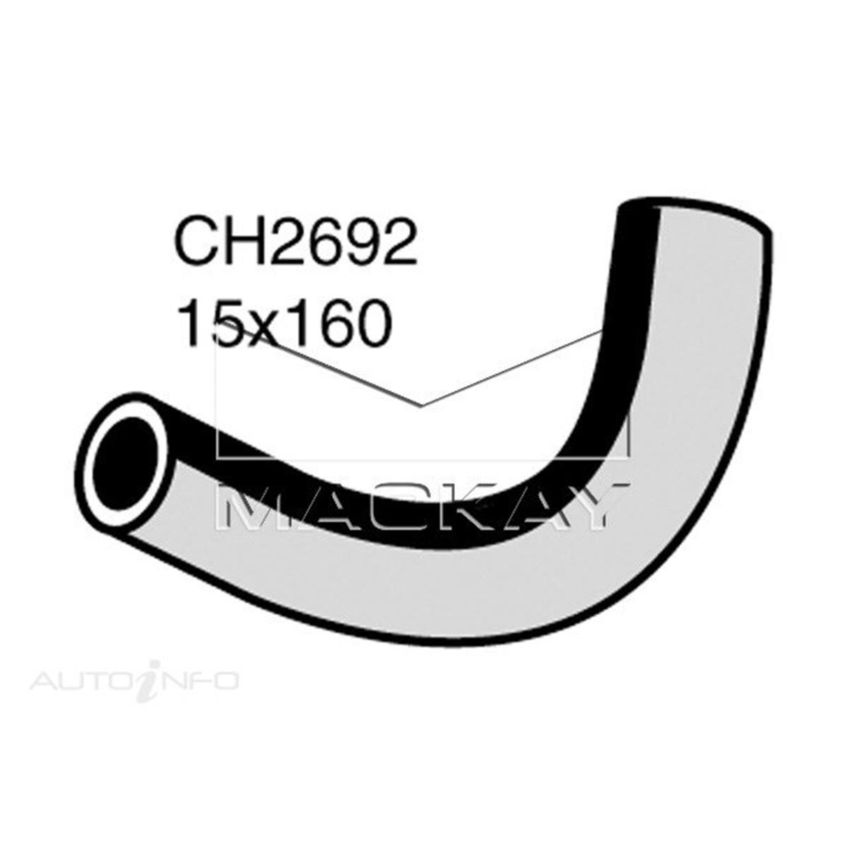 HEATER HOSE  - TOYOTA HILUX RZN149R - 2.7L I4  PETROL - MANUAL & AUTO, , scanz_hi-res