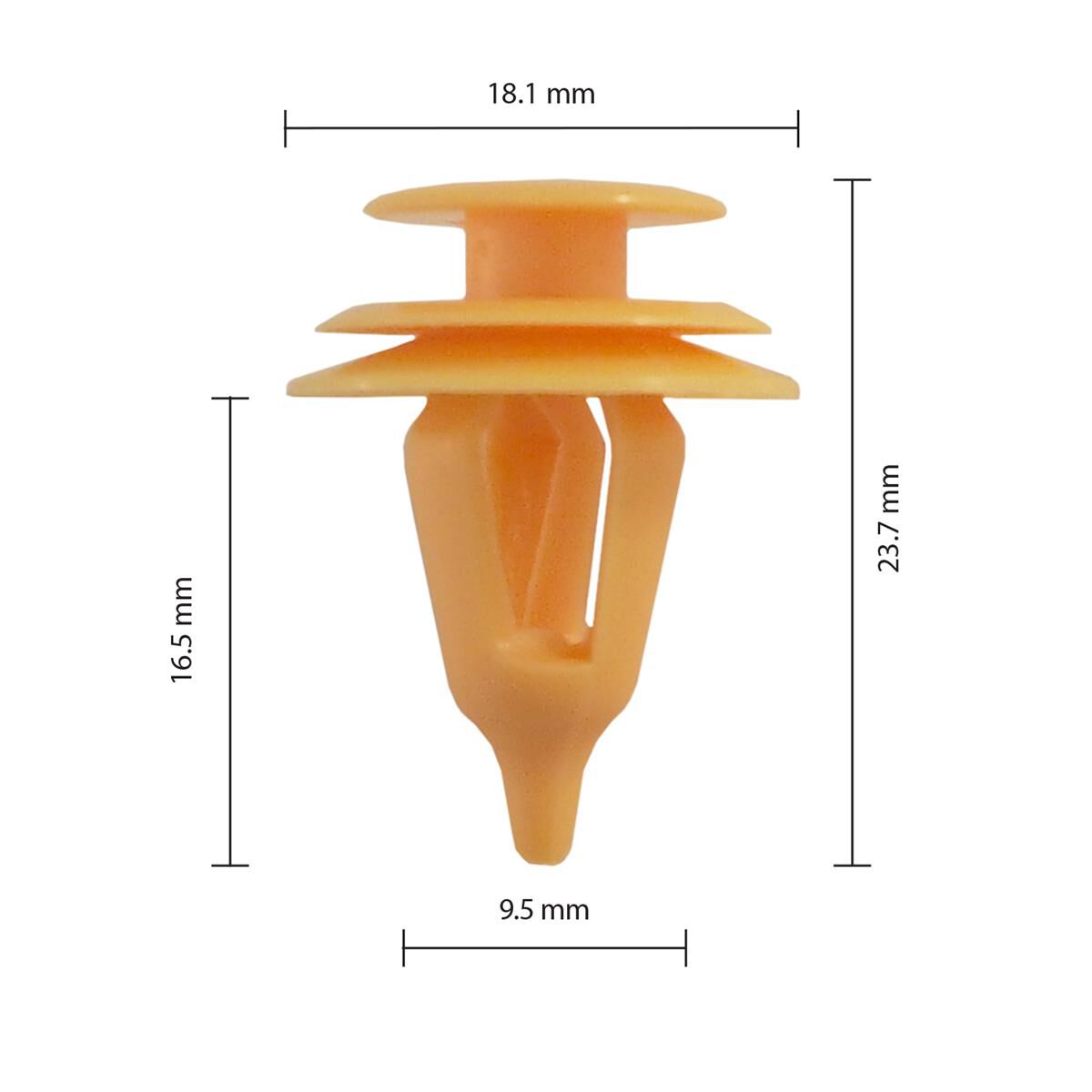 Toyota - pack of 25 car clips, , scanz_hi-res