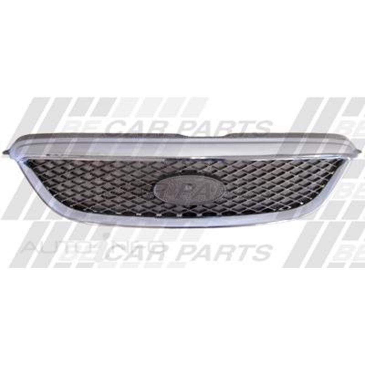 GRILLE - PAINTED W/CHROME FRAME, , scanz_hi-res