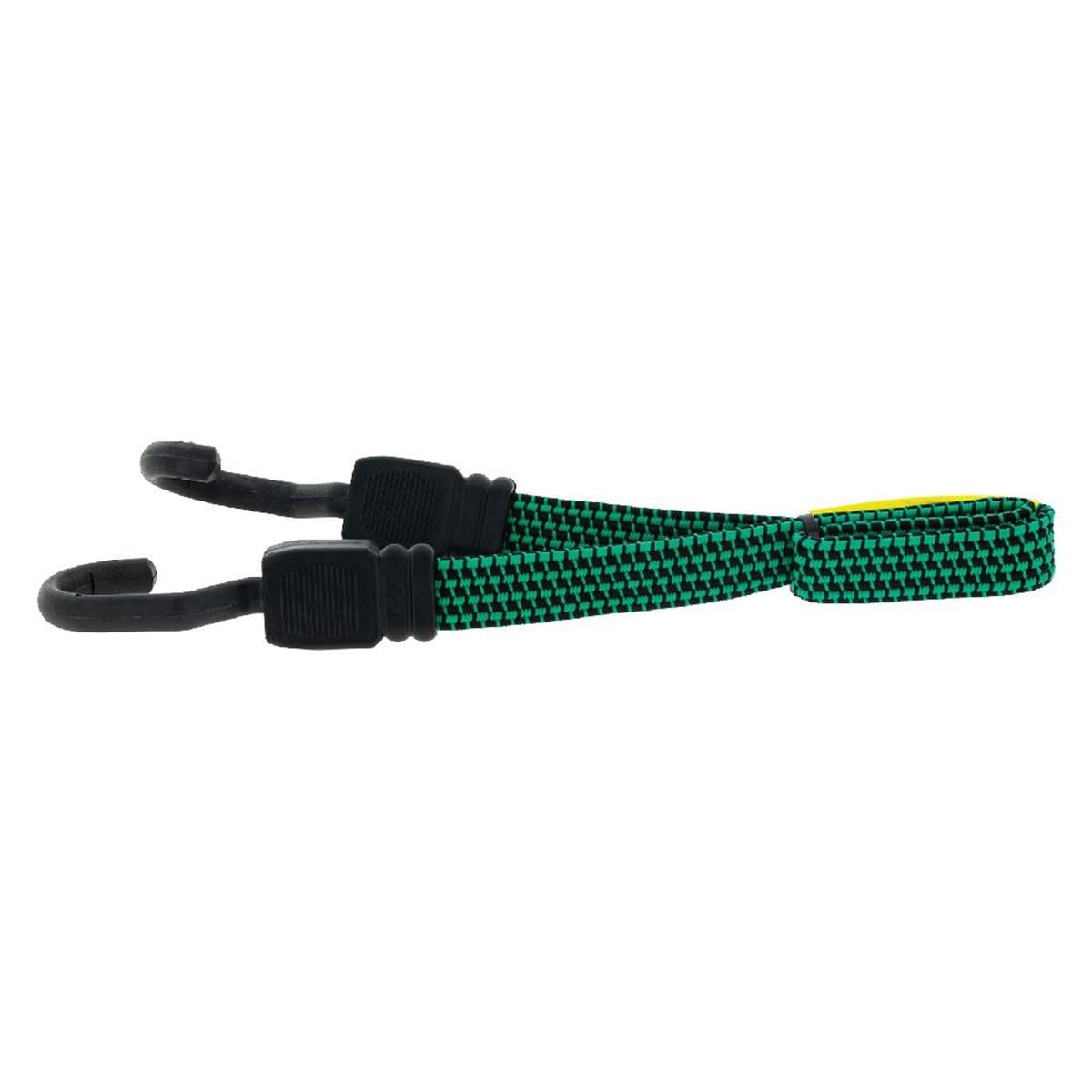 FAT BUNGEE 60CM GREEN 19MM WIDE NON SCRATCH HOOK, , scanz_hi-res