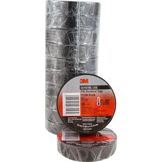TAPE PVC ELECTRICAL 3M TAPE 18MM - 20MTR (10 PACK), , scanz_hi-res