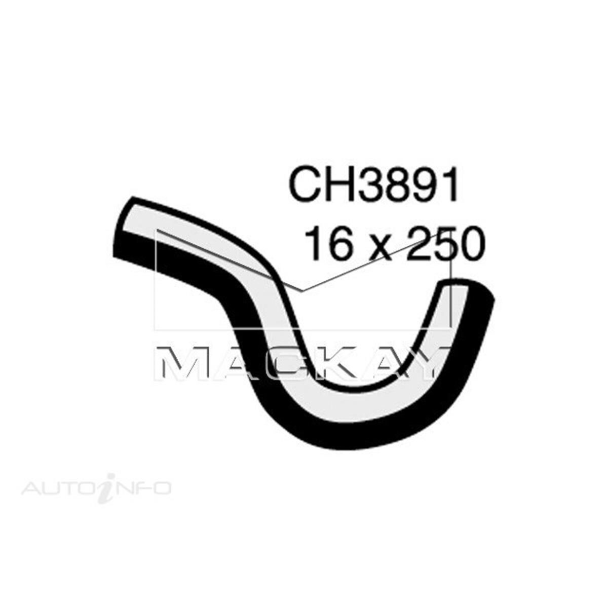HEATER HOSE  - MITSUBISHI TRITON MH - 2.5L I4 TURBO DIESEL - MANUAL & AUTO, , scanz_hi-res