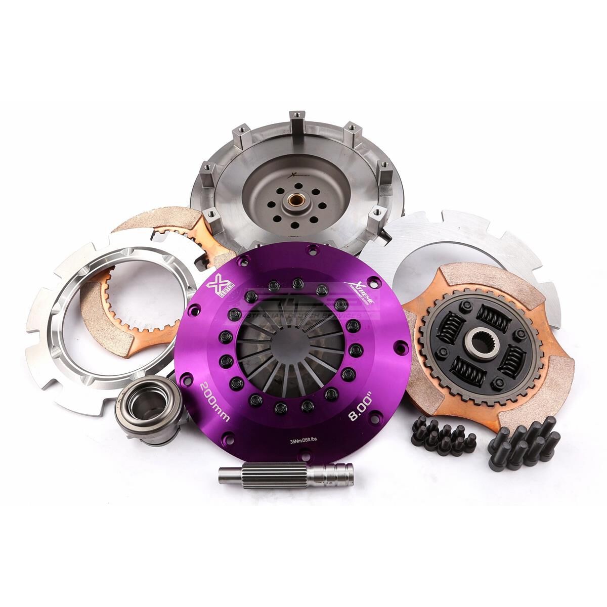 NISSAN S15 TWIN SPRUNG CERAMIC 200mm, , scanz_hi-res