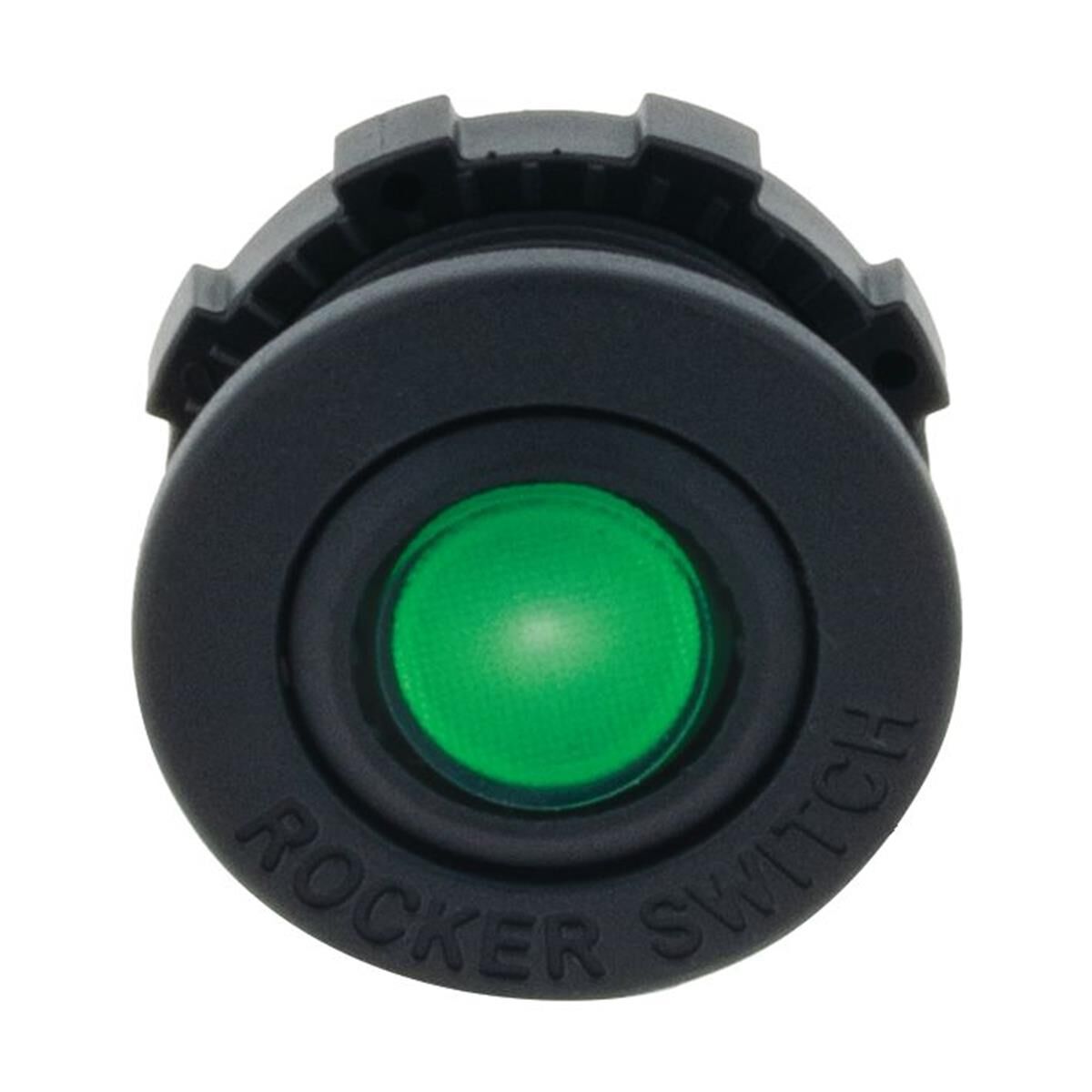 ROCKER SWITCH GREEN LED 12V T/S FLUSH & SURFACE MOUNT HOUS 12V ONLY 16a, , scanz_hi-res