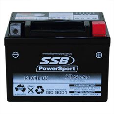 MOTORCYCLE AND POWERSPORTS BATTERY (YTX4L-BS) AGM 12V 3AH 105CCA SSB HIGH PERFORMANCE, , scanz_hi-res