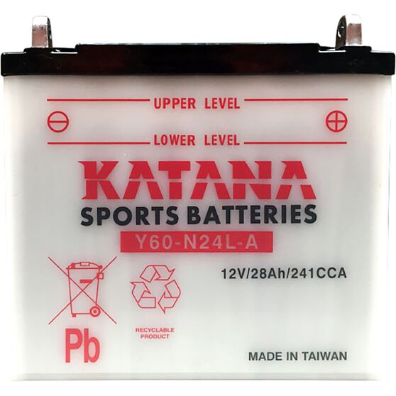 Y60-N24L-A Katana Motorcycle Battery, , scanz_hi-res