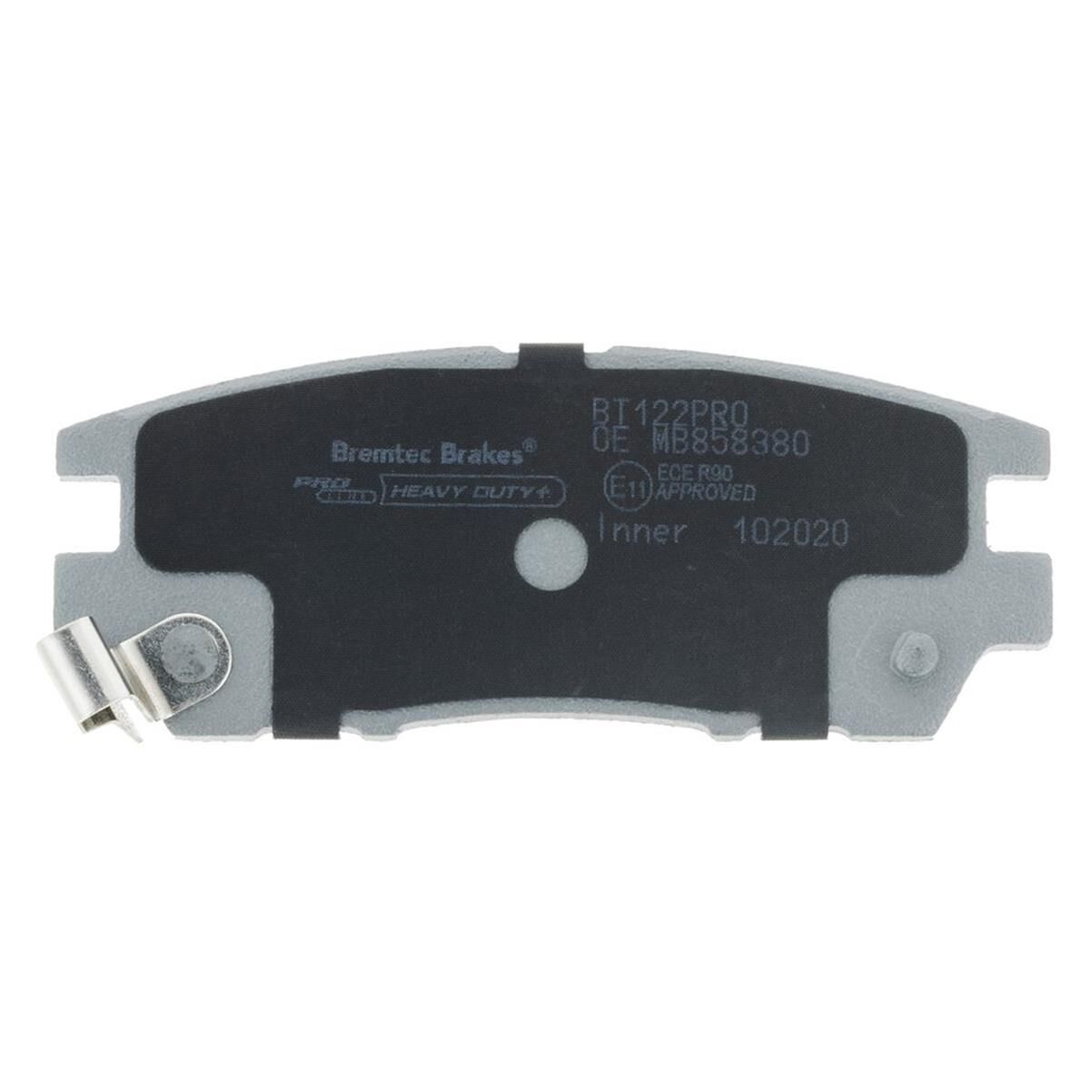 PRO-LINE BRAKE PADS SET MITSUBISHI PAJERO 1991-00 DB1231, , scanz_hi-res