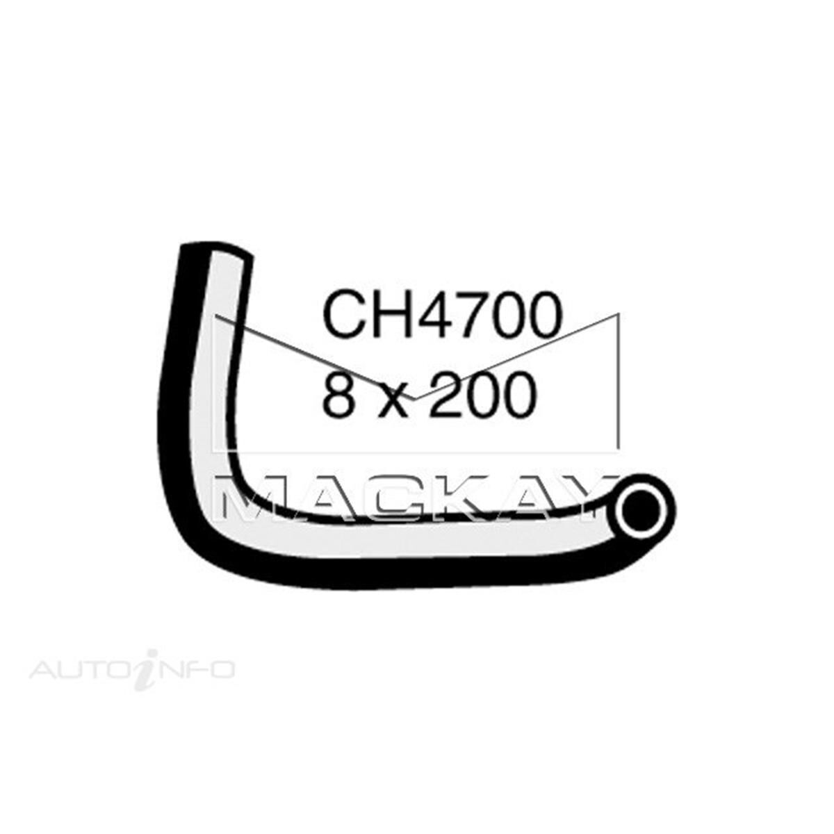 TURBOCHARGER COOLANT HOSE  - HYUNDAI ILOAD TQ - 2.4L I4  PETROL - MANUAL & AUTO, , scanz_hi-res