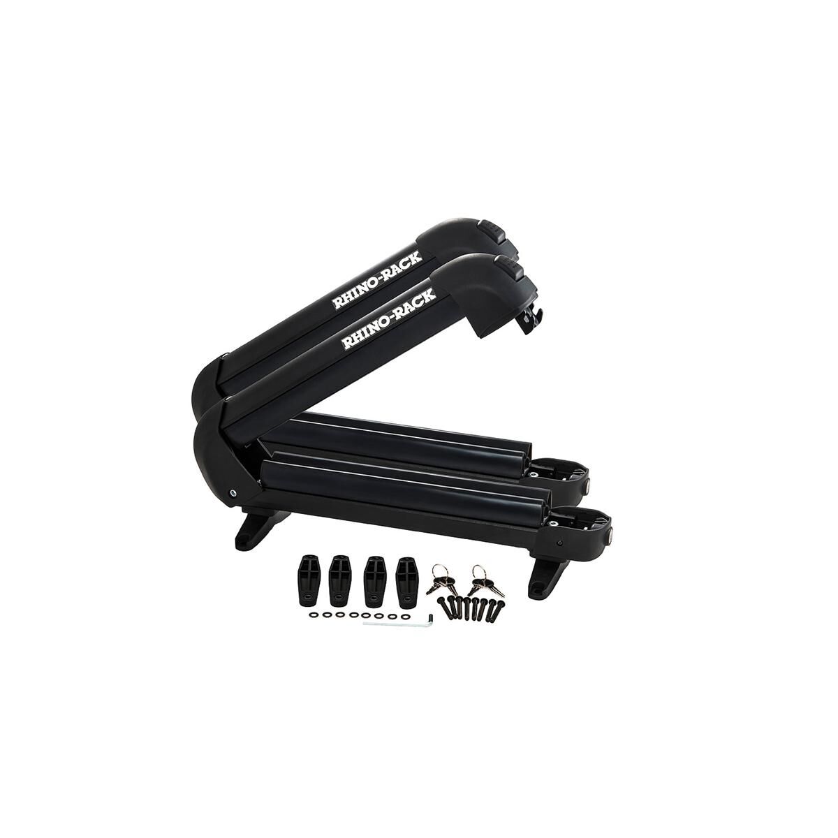 Rhino-Rack Ski & Snowboard Carrier to suit 3 Skis or 2 Snowboards - 573, , scanz_hi-res