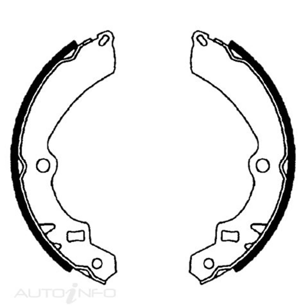 BENDIX BRAKE SHOES, , scanz_hi-res