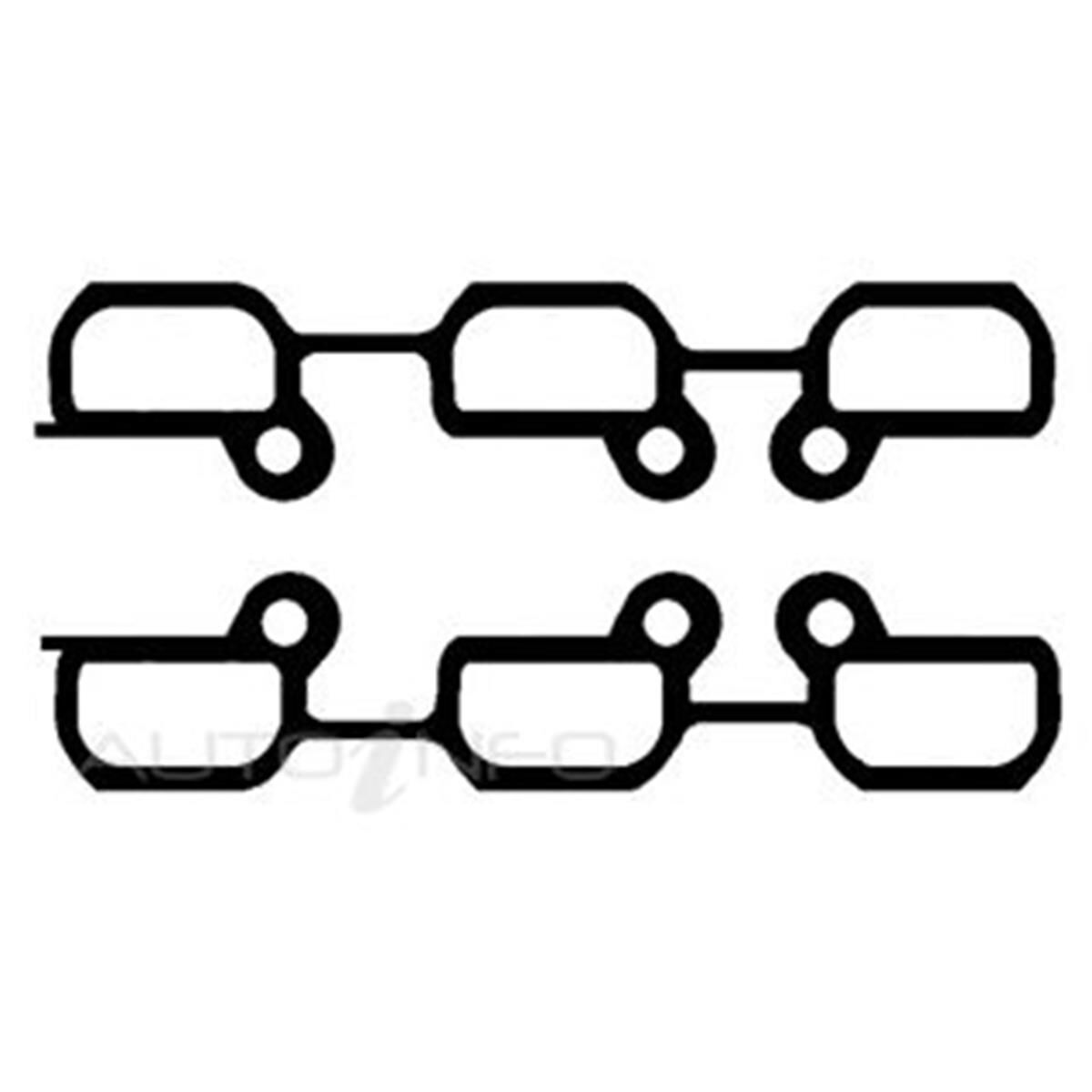 INLET MANIFOLD GASKET SET BMW M54, , scanz_hi-res