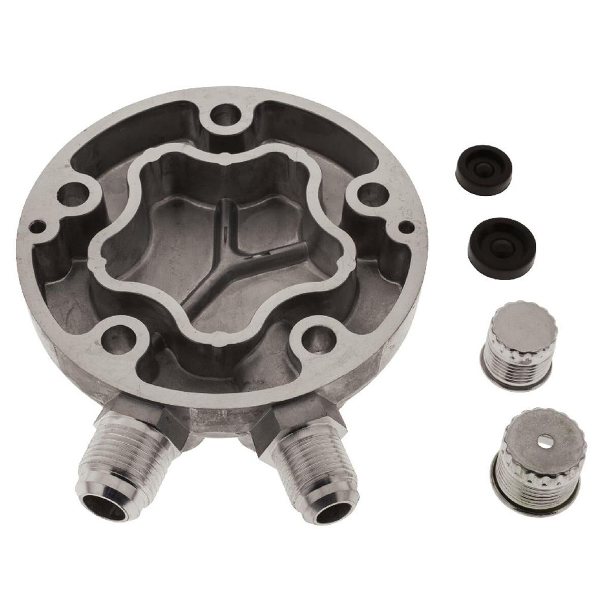 COMP CYLINDER HEAD SUIT SANDEN SD508 SD5H14 B W/O SERVICE  PORTS, , scanz_hi-res