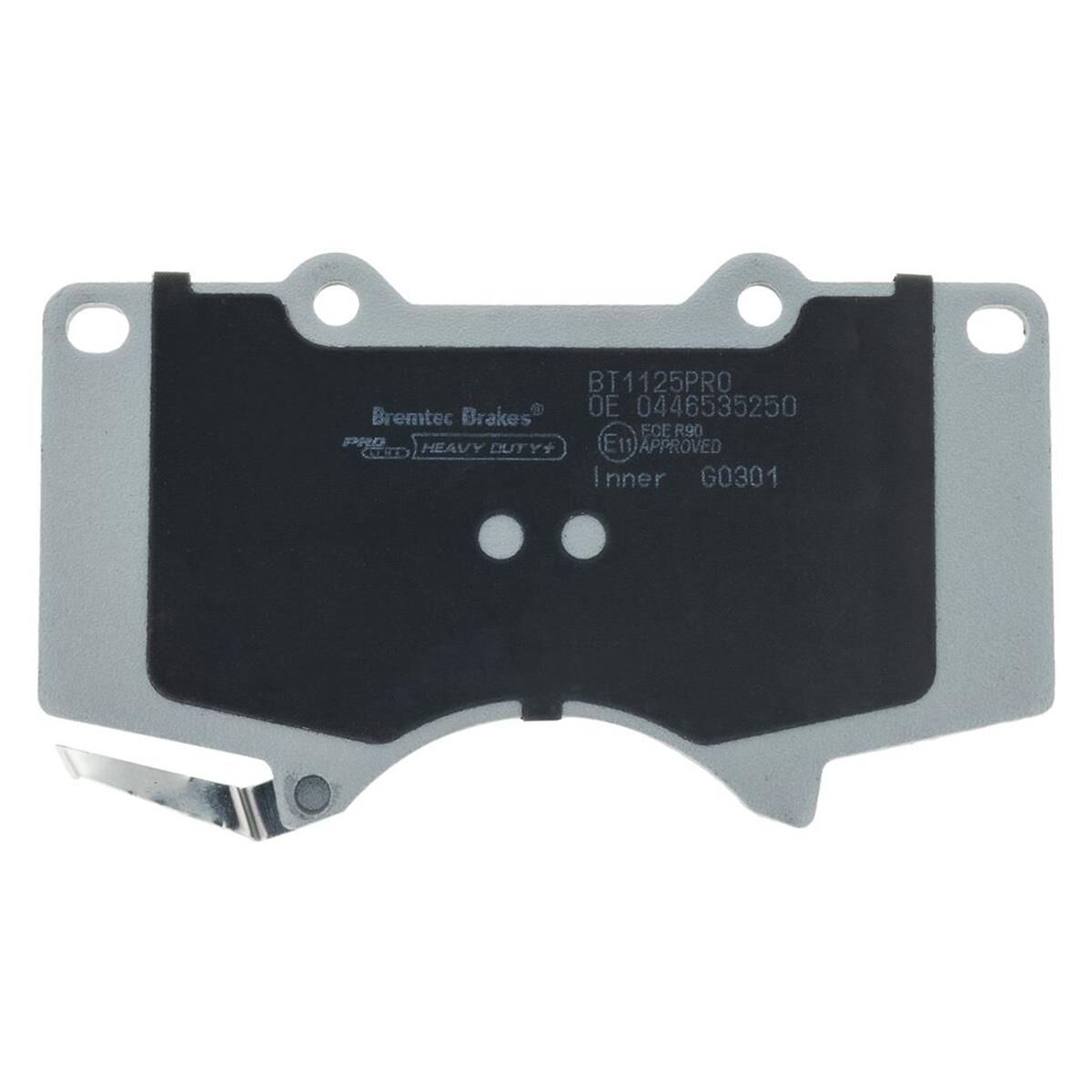 PRO-LINE BRAKE PAD FRONT SET PAJERO HILUX PRADO LANDCRUISER FORTUNER FJCRUISER LEXUSDB1482, , scanz_hi-res